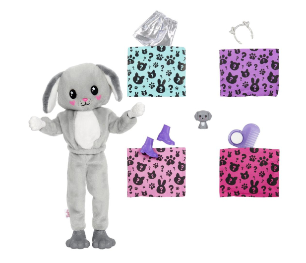 Barbie Cutie Reveal Lalka Piesek Seria 1 - 1035720 - zdjęcie 3